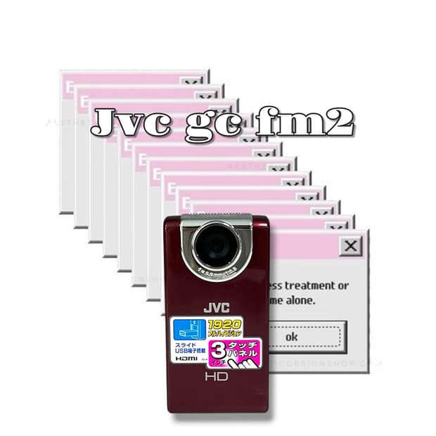 휴대성 최고/ 소장추천/ jvc gc fm2 빈티지 캠코더