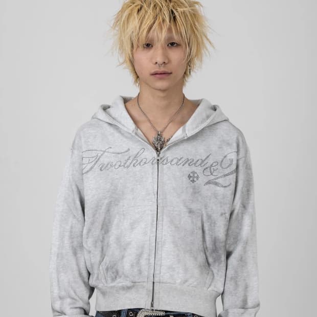 (2002)dirty zipper hoody