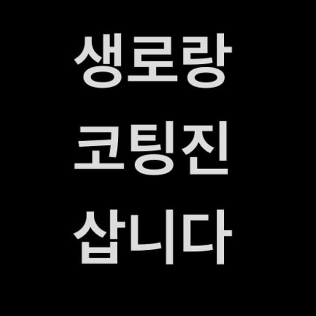 생로랑 코팅진 삽니다