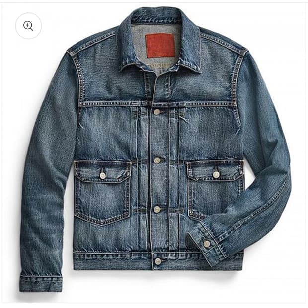 RRL 오버데일 데님 자켓 팝니다.