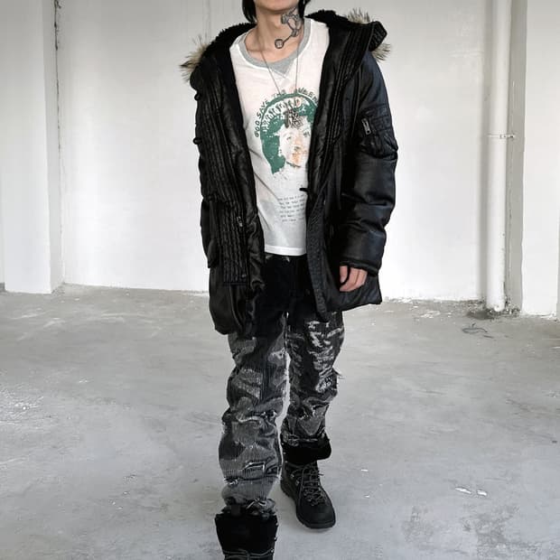 RECKLESS SCHOLARS Sashiko Denim Jp 사시코데님