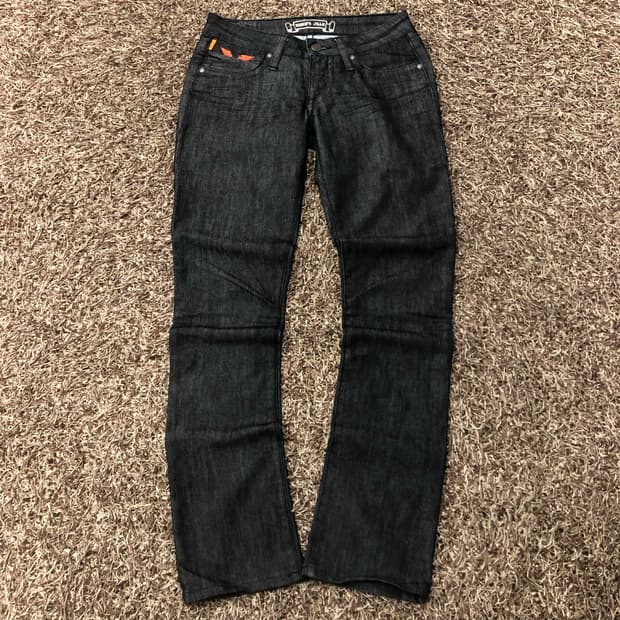 26 로빈스진 블랙 워싱 데님 팬츠