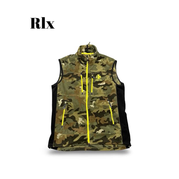 (95)RLX 랄프로렌 카모 플리스 베스트