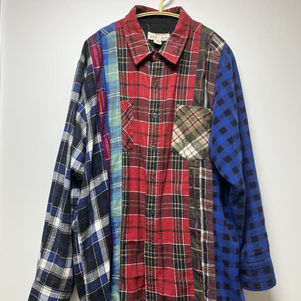 니들즈 플란넬 셔츠