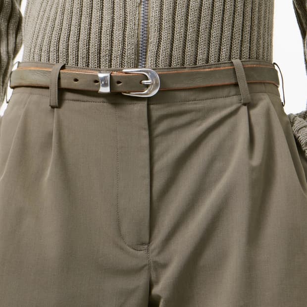 [80,90,100]아워레가시 26ss 2cm 벨트/카키