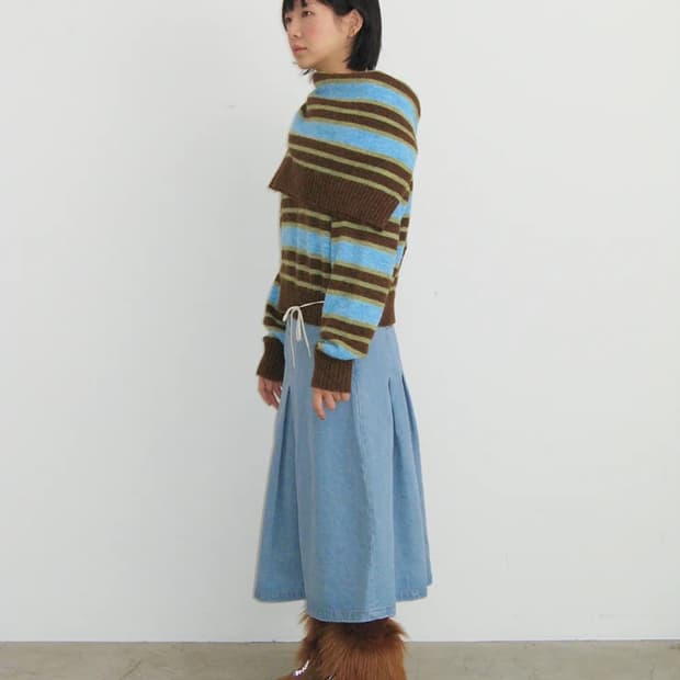 플리즈프로젝트 데님스커트