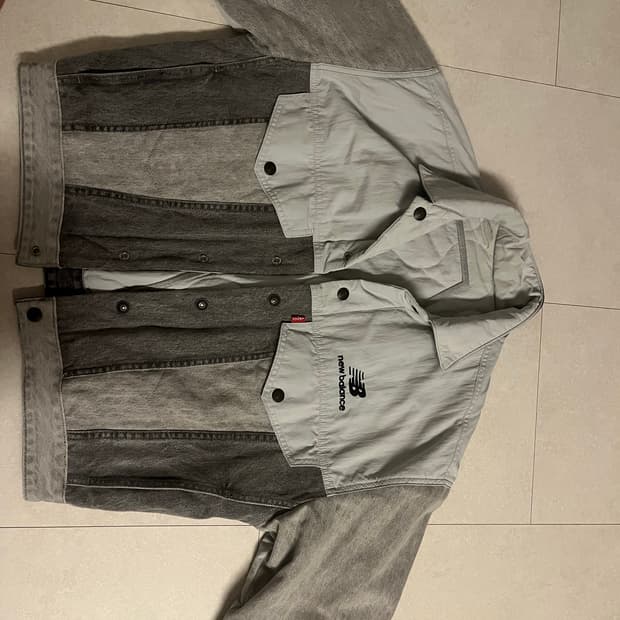 뉴발란스 리바이스 리버시블 데님 자켓