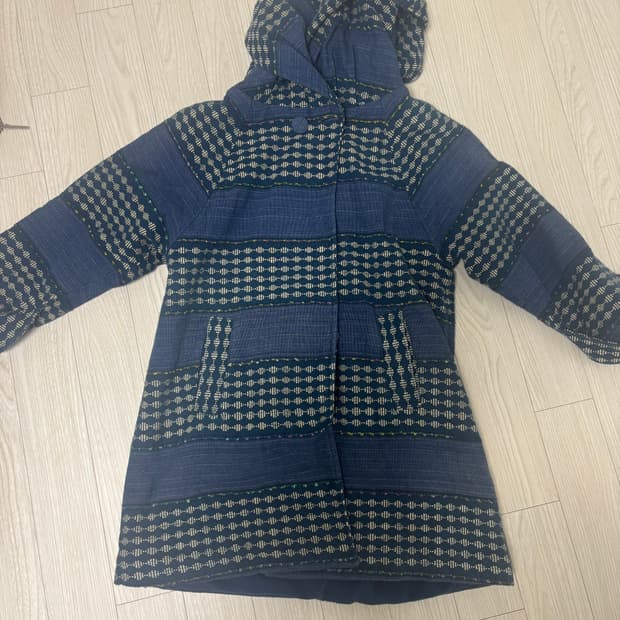 Titicaca 빈티지 히피 니혼진 모리 하프코트