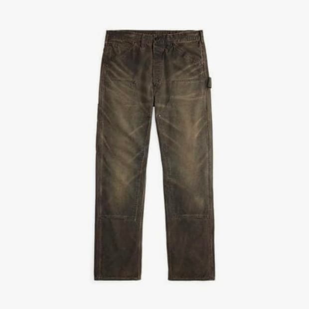 RRL 엔지니어핏 캔버스 카펜터 팬츠