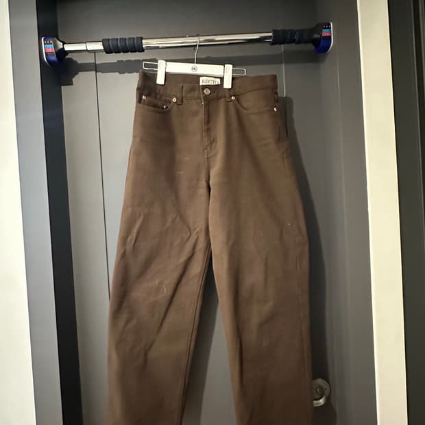 렉토 25 ss 레귤러 핏 브라운 데님 (M)