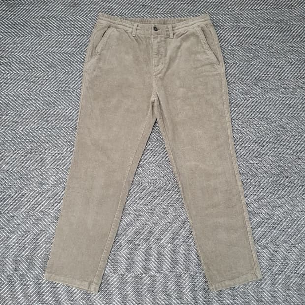 버커루 골덴 스판 면바지 남자34