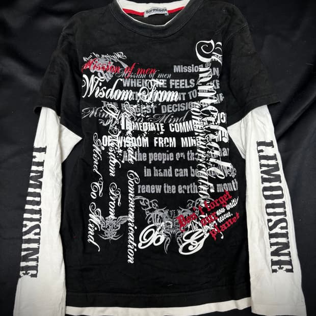 [PUNK]Full Print Slim Fit Sleeve