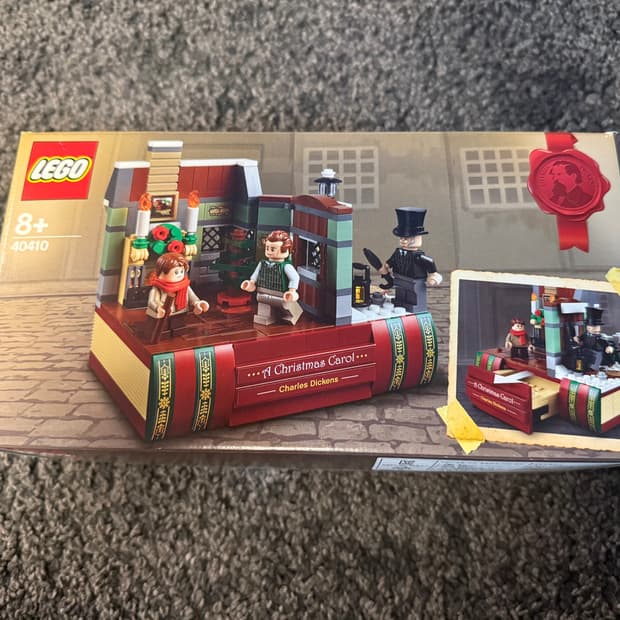 레고 40410 창의적 개성 크리스마스캐롤 미개봉 새상품