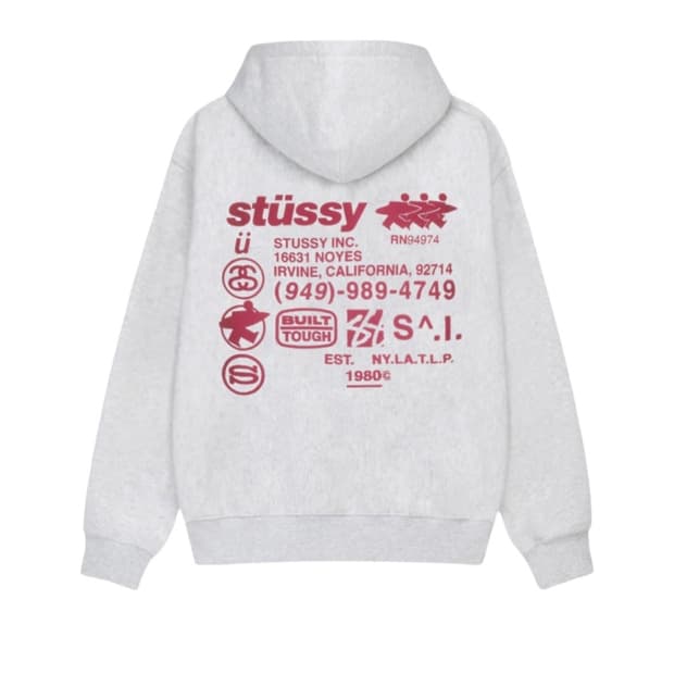 [XL]스투시 DNA 후드집업