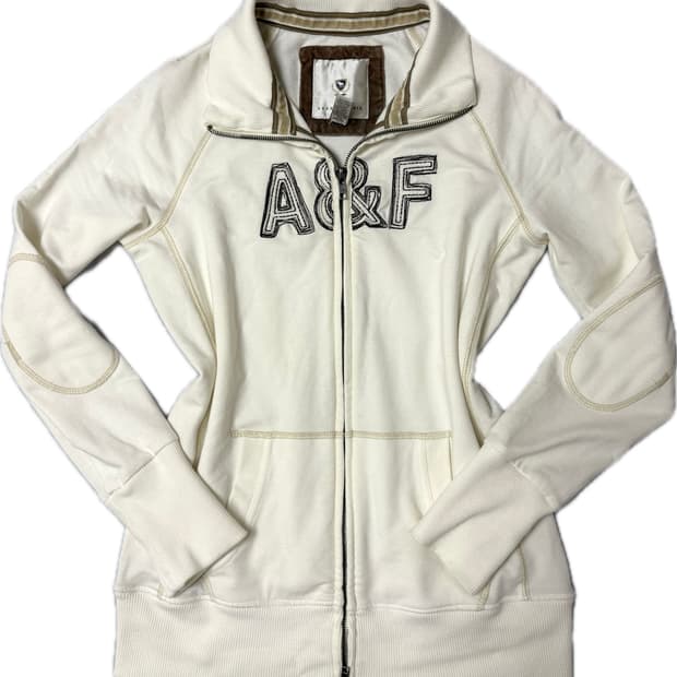 아베크롬비 트랙탑 투웨이 집업 L