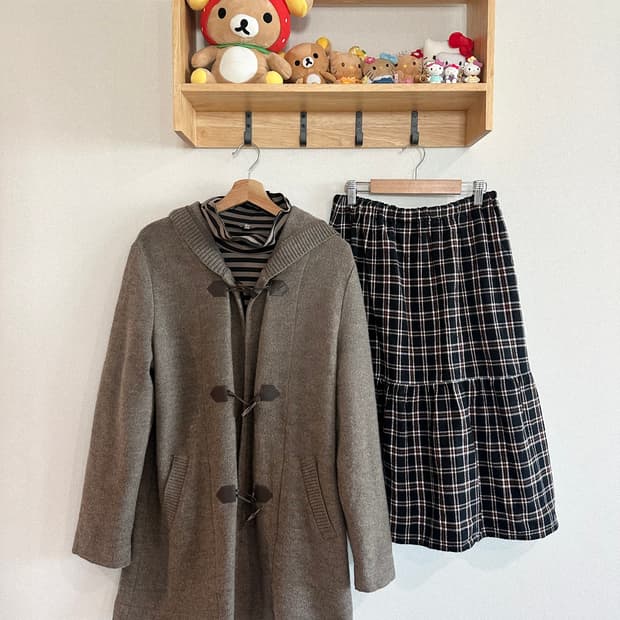 jpn 하구미 스즈코 모리걸 라떼갸루 레이어드 코디세트