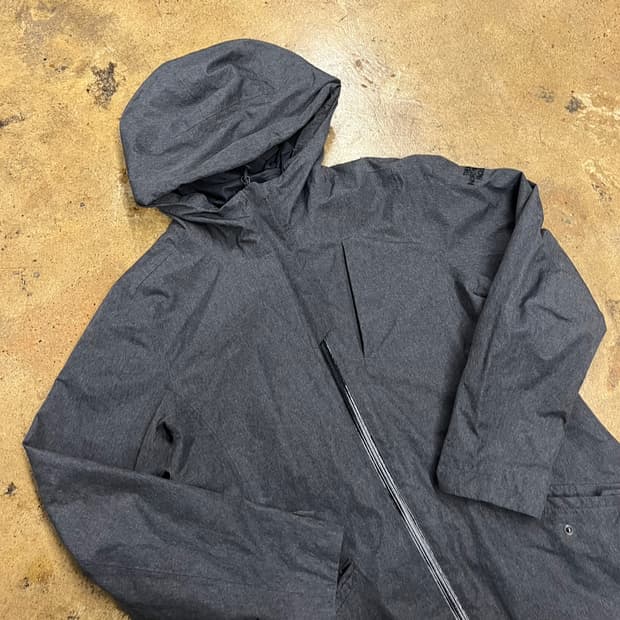 [정품/L] 노스페이스 후드 바람막이 자켓 코트 그레이 b14