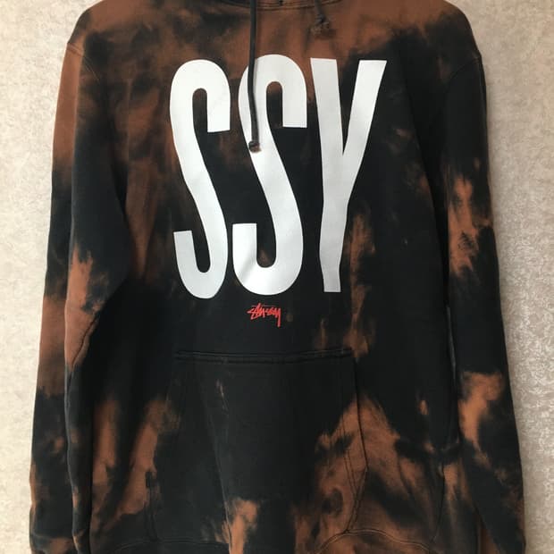 스투시 타이다이 커스텀 후디