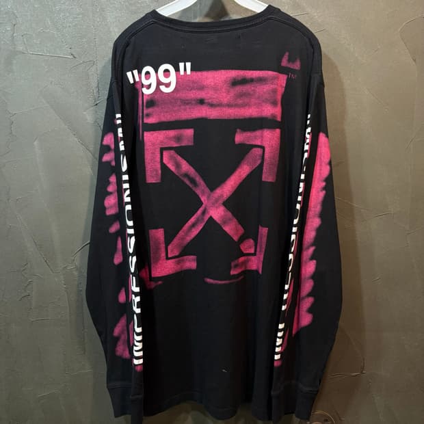 [XXL] OFF-WHITE 오프화이트 롱 슬리브
