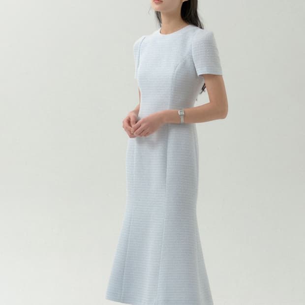 플로움 루나 머메이드 드레스 blue M 