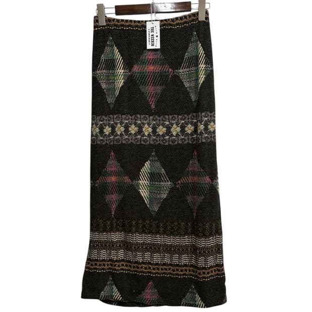 Vintage 에스닉 롱 스커트