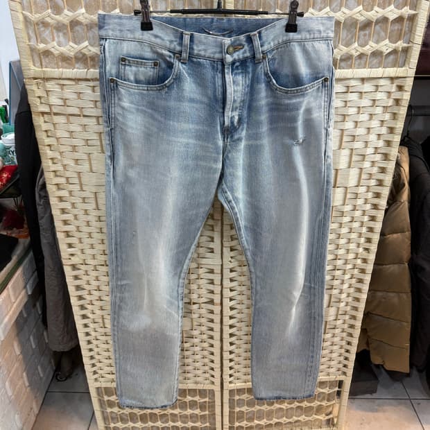 32-33 정품 생로랑 데님팬츠 팝니다