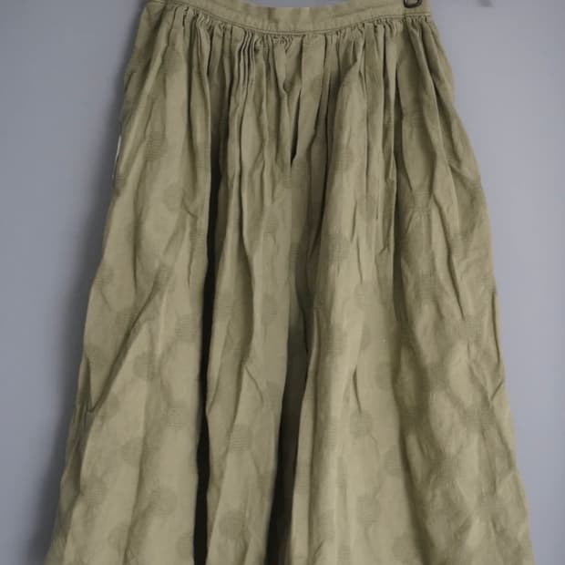 도트 빈티지 스커트