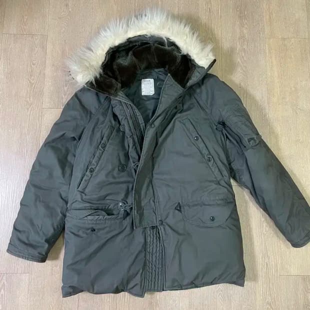 N3B 밀리터리 오리지널 파카 M사이즈