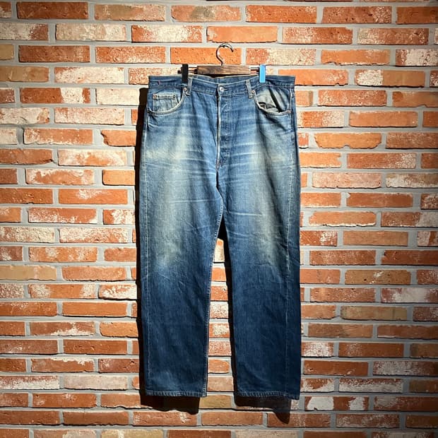 90s USA 빈티지 리바이스 501 데님 팬츠 빅사이즈