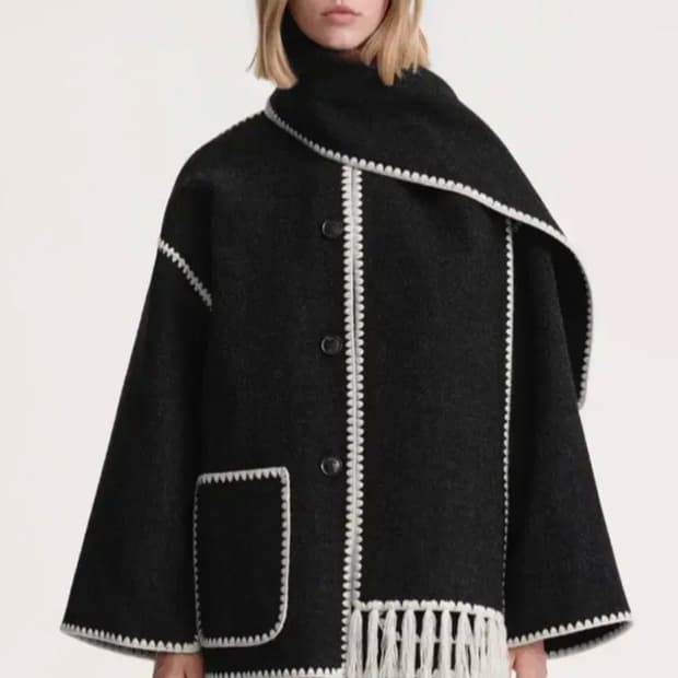 Toteme 토템 스카프 코트