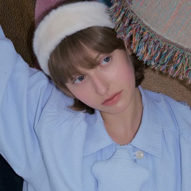 포에지담 헤어밴드 크림