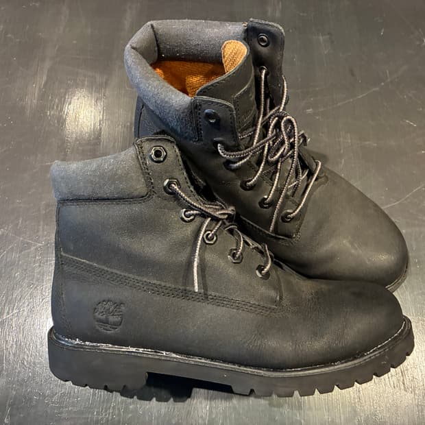 250) 팀버랜드 6인치 부츠 블랙