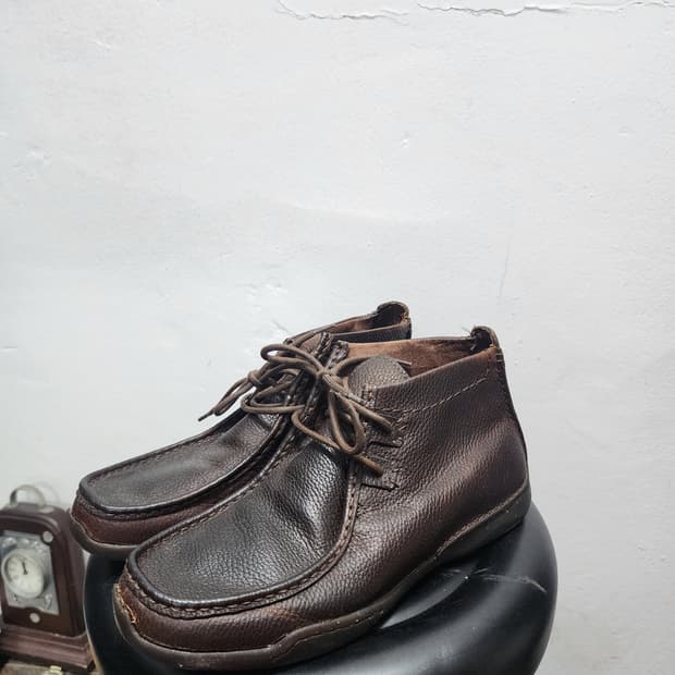 UGG 동계용 가죽 모카신 