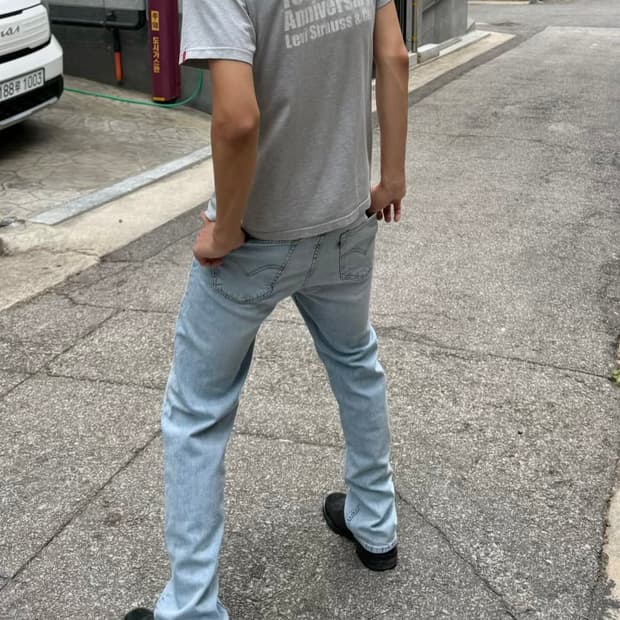 Perfect light blue levi’s 505(32x32)