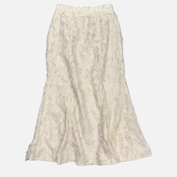grunge treaming pattern skirt