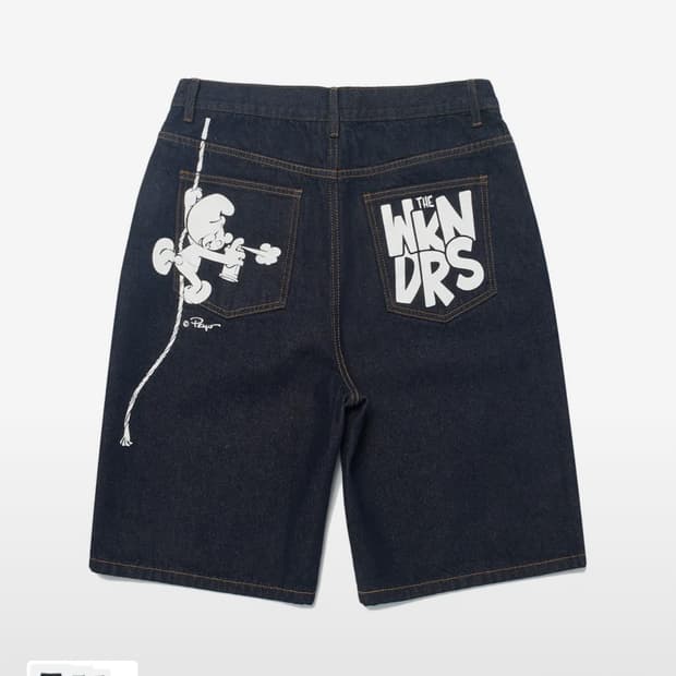 위캔더스 AINTER DENIM SHORTS (DENIM)