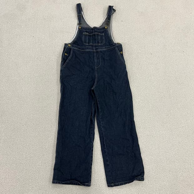 [실측확인] 데님 오버롤 여성 멜빵바지 청바지 0120M1