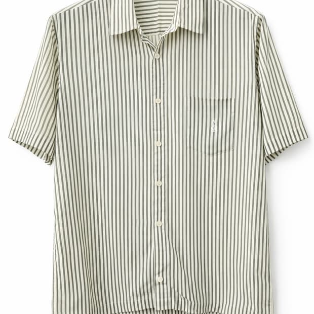 입생로랑 스트라이프 셔츠 EL