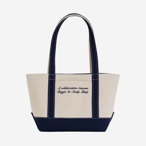샌디리앙 x BAGGU 스몰 헤비웨이트 캔버스백