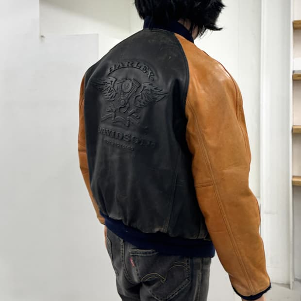 할리데비이슨 레더 자켓