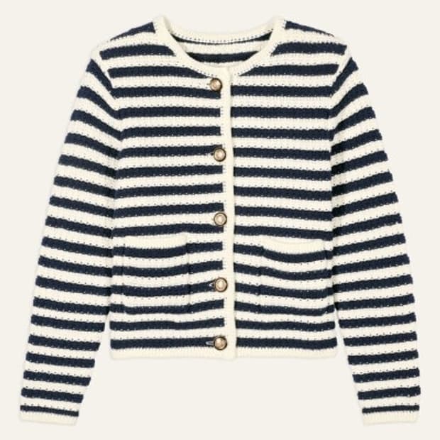 Ba&sh 스트라이프 가디건 (새상품)