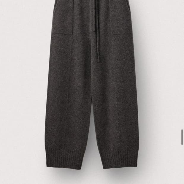 우마뭉 100% 퓨어 울 팬츠