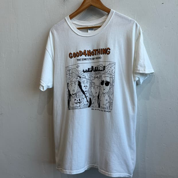 GOOD4NOTHING 밴드 티셔츠