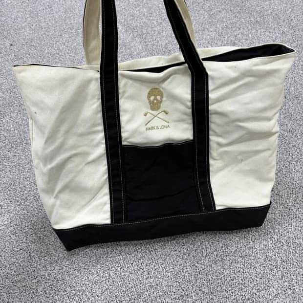 마크앤로나 골프 캔버스 토트백 0331J
