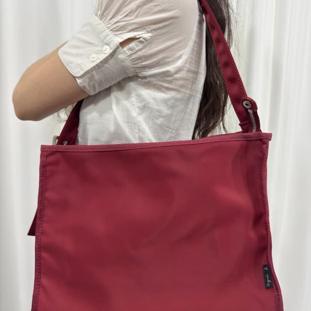 agnes b red bag