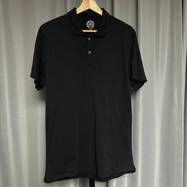 크롬하츠 홀스슈 스크롤 크로스볼 폴로 티셔츠