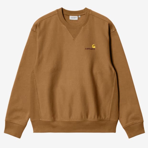 (새상품)(L)칼하트WIP 아메리칸 스크립트 스웨트셔츠