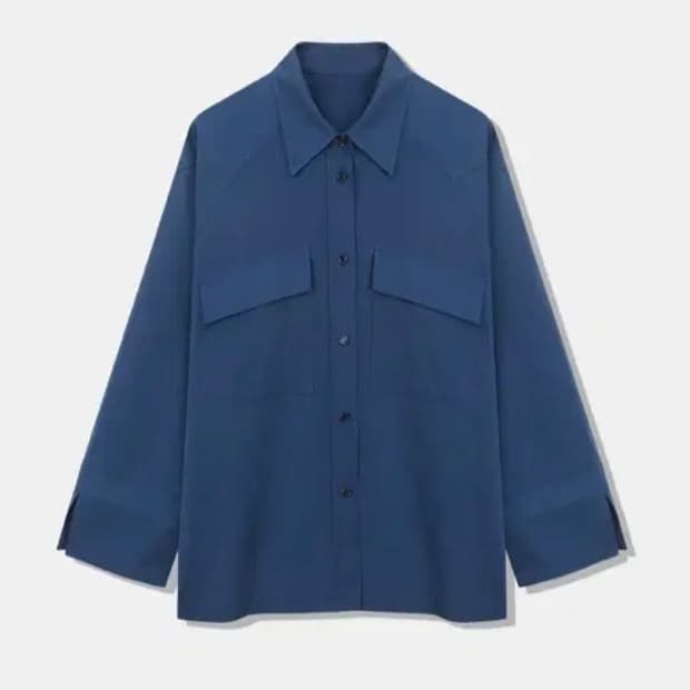 에토스 RAGLAN SHIRT 블루 셔츠