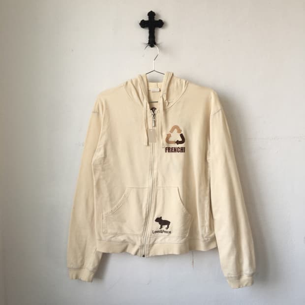 Patch point Hood zip up