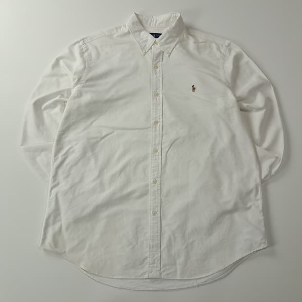 CK891 XL 폴로 90s 멀티포니 화이트 셔츠 남방